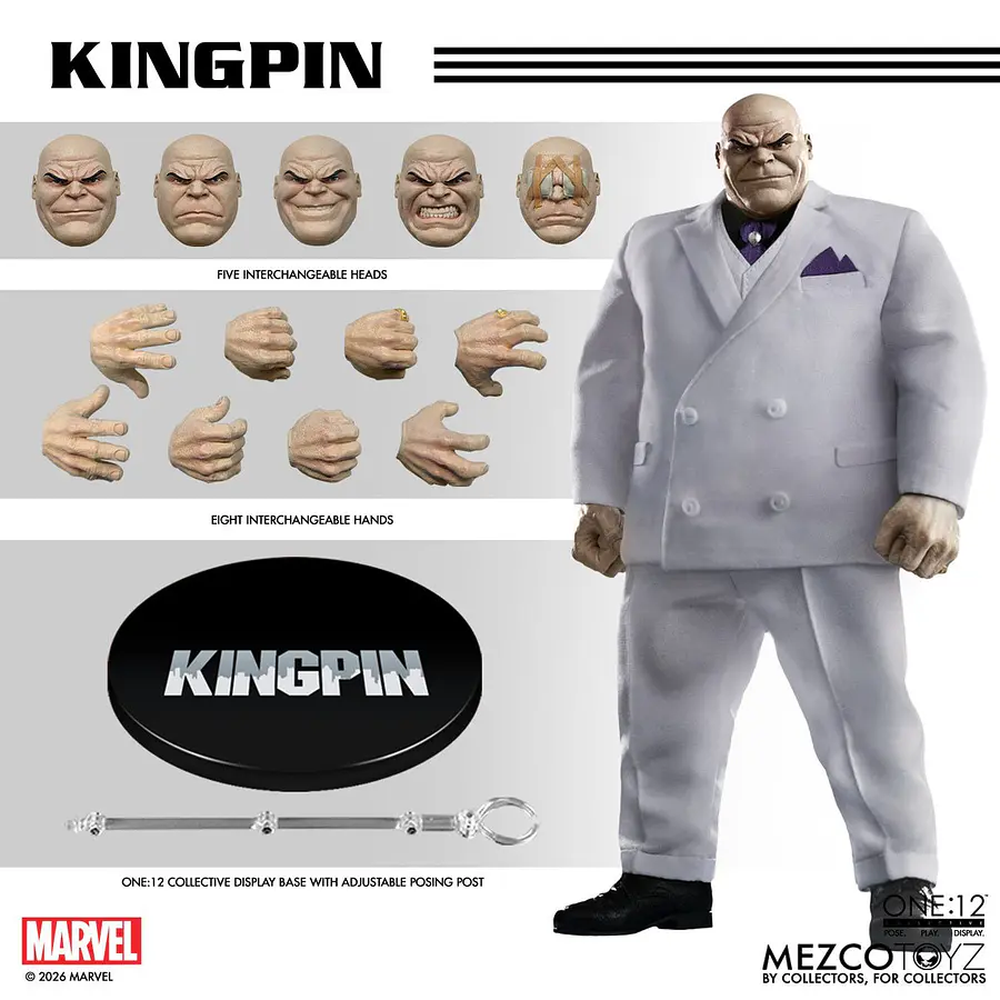 [Preventa Abierta] Kingpin One:12 Collective Action Figure 2