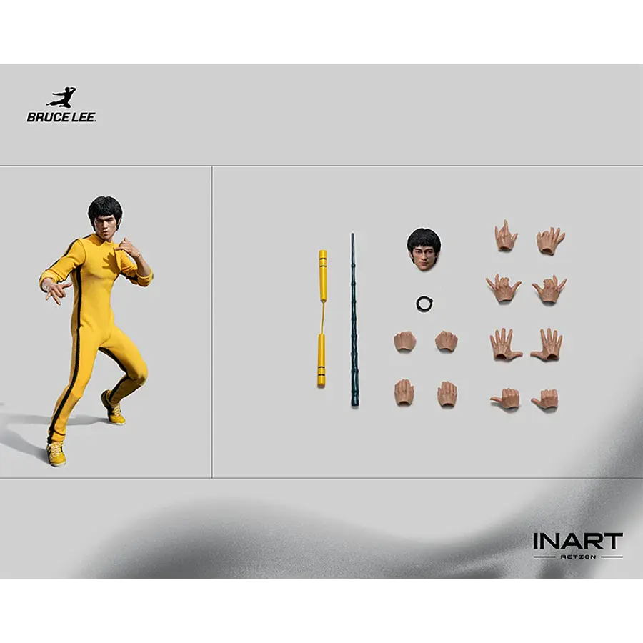 [Preventa Abierta] Bruce Lee (Yellow Jumpsuit) 1/12 Action Figure 2