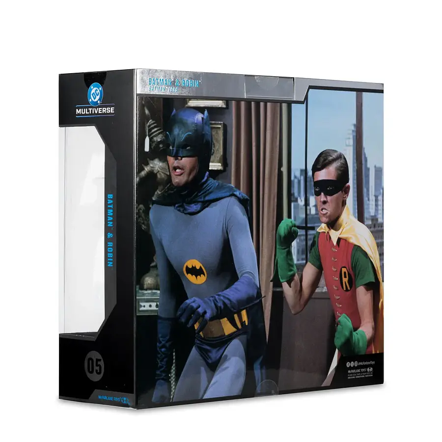 [Preventa Express] DC Multiverse Batman and Robin Batman Classic TV Series McFarlane Collector Edition #5 7-Inch Action Figure 2-Pack 5