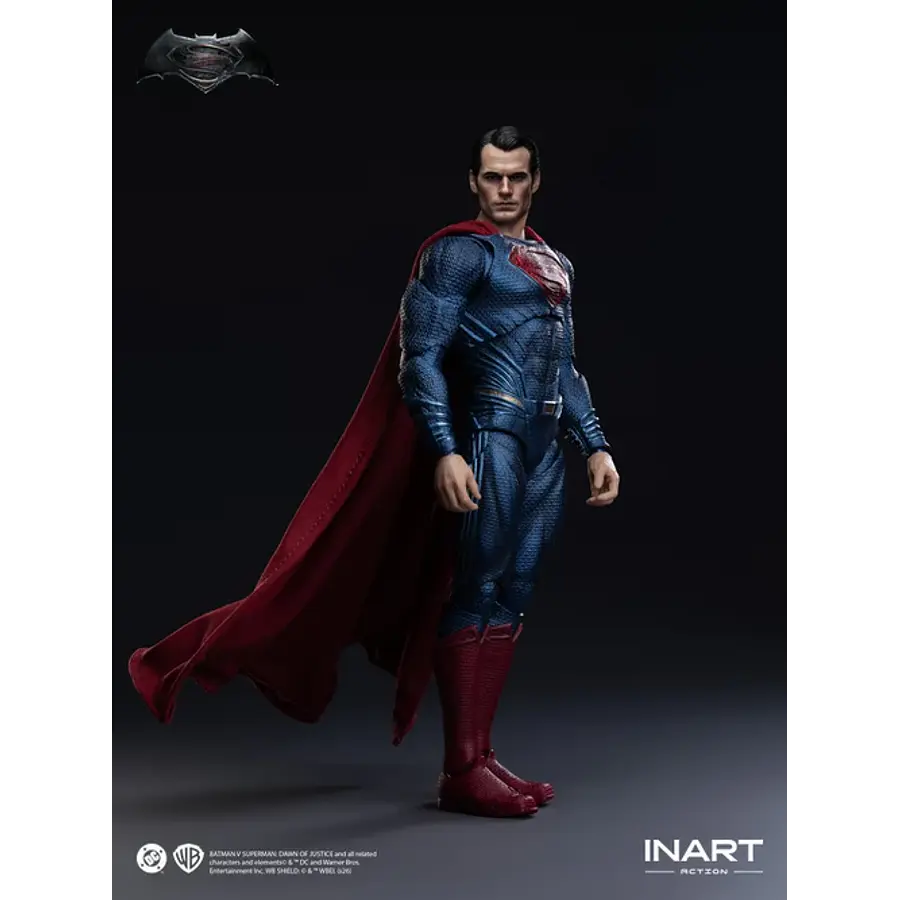 [Preventa Abierta] Batman v Superman: Dawn of Justice - Superman 1/12 Scale Action Figure 4