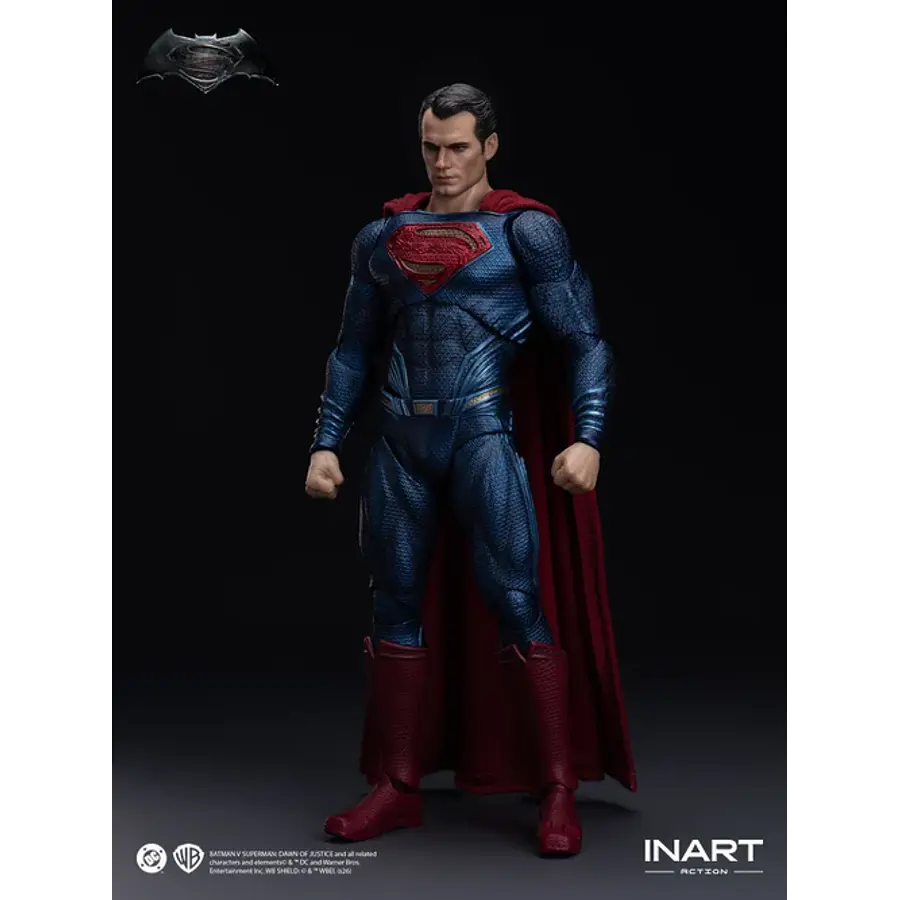 [Preventa Abierta] Batman v Superman: Dawn of Justice - Superman 1/12 Scale Action Figure 5