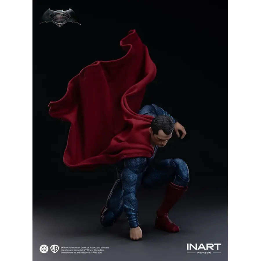 [Preventa Abierta] Batman v Superman: Dawn of Justice - Superman 1/12 Scale Action Figure 9