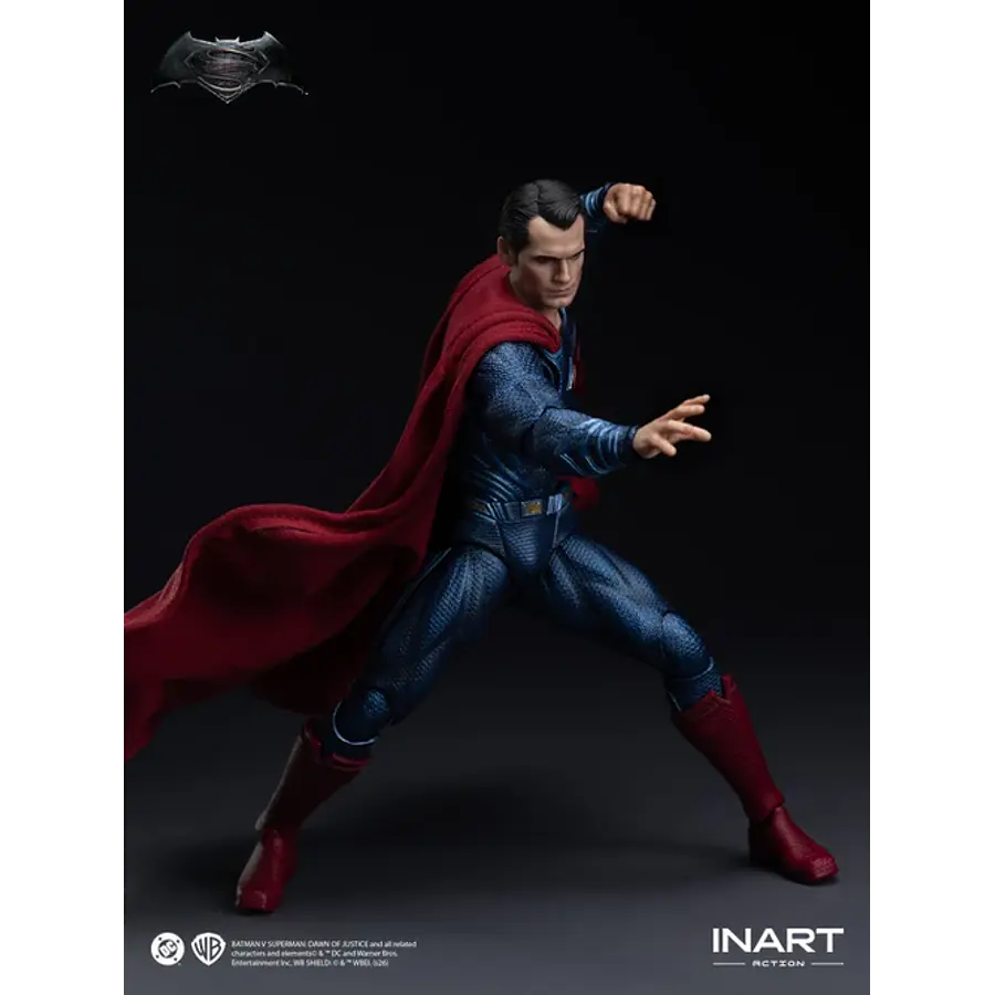 [Preventa Abierta] Batman v Superman: Dawn of Justice - Superman 1/12 Scale Action Figure 10