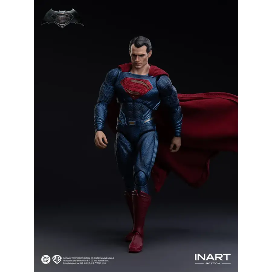 [Preventa Abierta] Batman v Superman: Dawn of Justice - Superman 1/12 Scale Action Figure 11