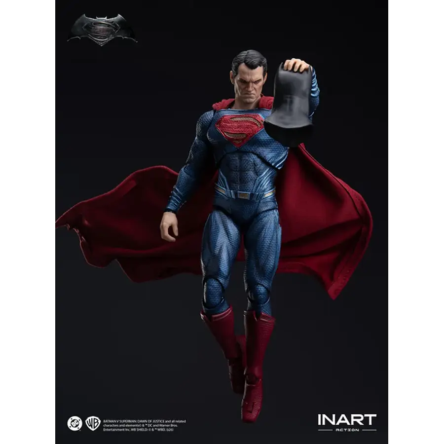[Preventa Abierta] Batman v Superman: Dawn of Justice - Superman 1/12 Scale Action Figure 12