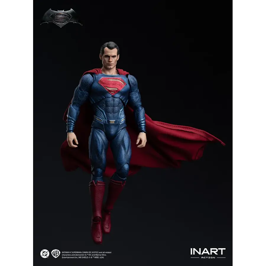 [Preventa Abierta] Batman v Superman: Dawn of Justice - Superman 1/12 Scale Action Figure 13