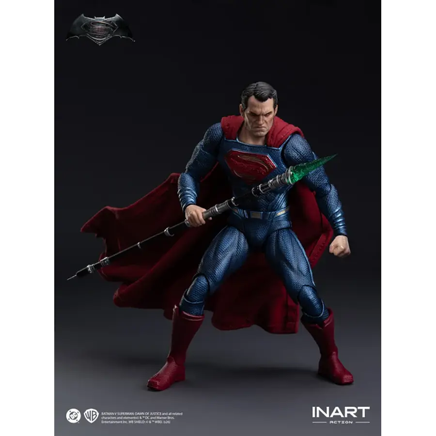 [Preventa Abierta] Batman v Superman: Dawn of Justice - Superman 1/12 Scale Action Figure 14