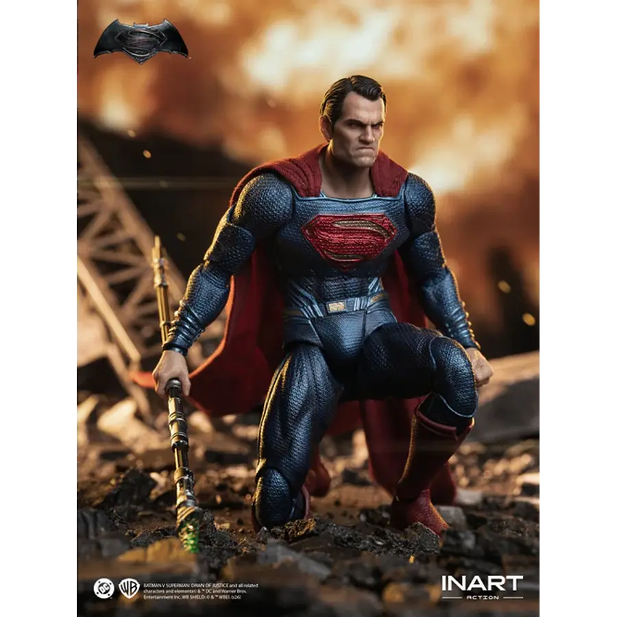 [Preventa Abierta] Batman v Superman: Dawn of Justice - Superman 1/12 Scale Action Figure 21