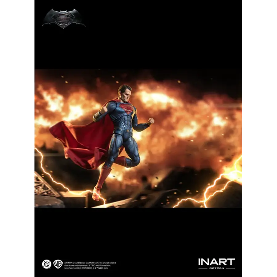 [Preventa Abierta] Batman v Superman: Dawn of Justice - Superman 1/12 Scale Action Figure 22