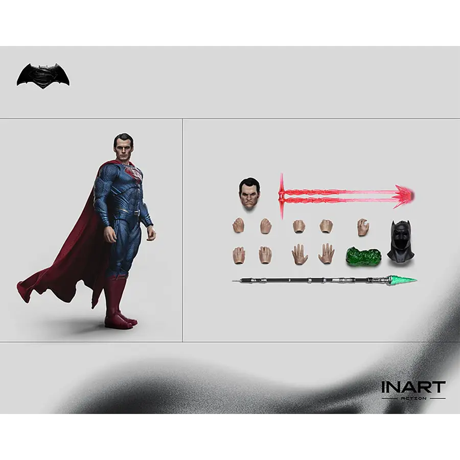 [Preventa Abierta] Batman v Superman: Dawn of Justice - Superman 1/12 Scale Action Figure 2