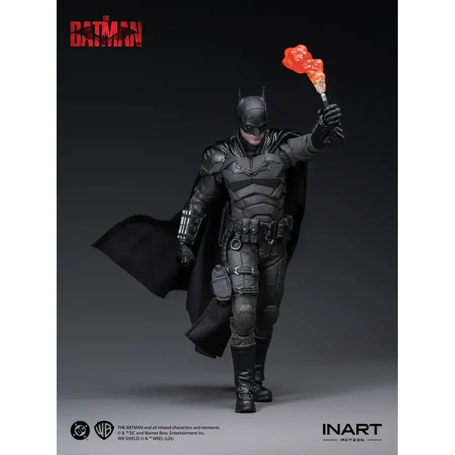 [Preventa Abierta] The Batman - Batman 1/12 Scale Action Figure 6