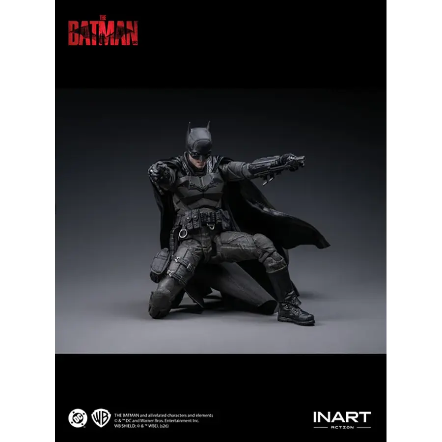 [Preventa Abierta] The Batman - Batman 1/12 Scale Action Figure 12