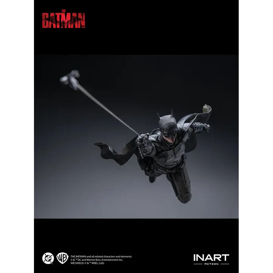 [Preventa Abierta] The Batman - Batman 1/12 Scale Action Figure 13