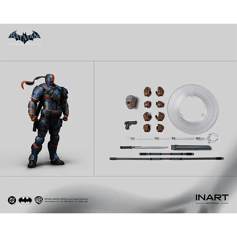 [Preventa Abierta] Batman: Arkham Origins - Deathstroke 1/12 Scale Action Figure 2