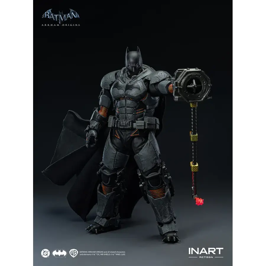[Preventa Abierta] Batman: Arkham Origins - Batman (XE Suit) 1/12 Scale Action Figure 5