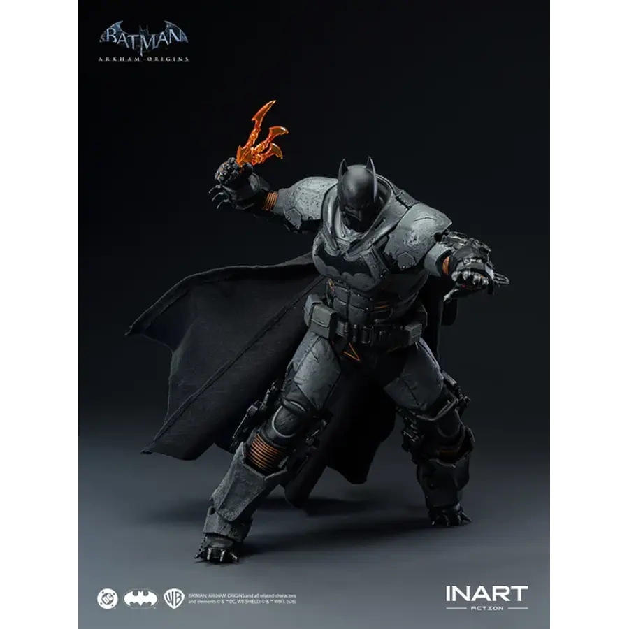 [Preventa Abierta] Batman: Arkham Origins - Batman (XE Suit) 1/12 Scale Action Figure 6