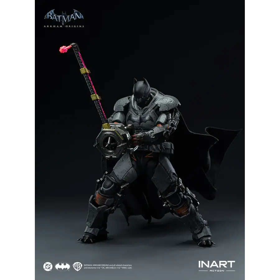 [Preventa Abierta] Batman: Arkham Origins - Batman (XE Suit) 1/12 Scale Action Figure 7