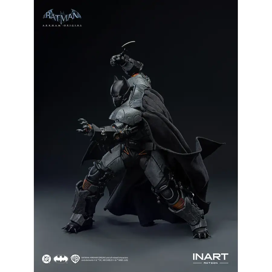 [Preventa Abierta] Batman: Arkham Origins - Batman (XE Suit) 1/12 Scale Action Figure 8