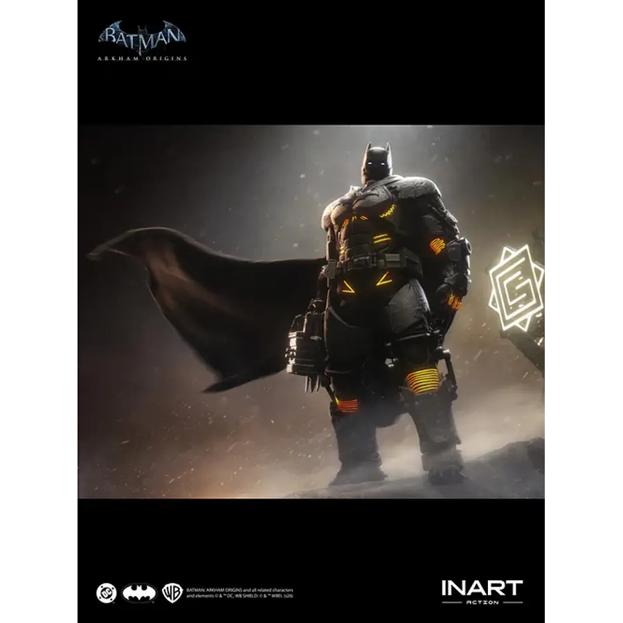 [Preventa Abierta] Batman: Arkham Origins - Batman (XE Suit) 1/12 Scale Action Figure 12