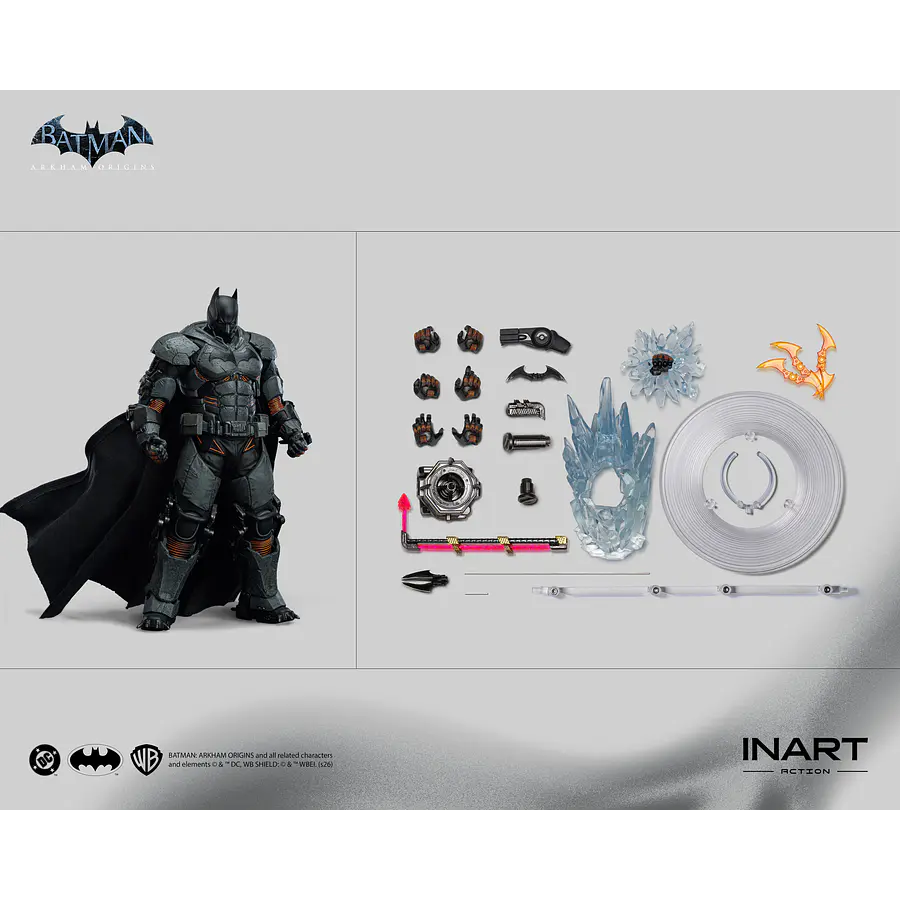 [Preventa Abierta] Batman: Arkham Origins - Batman (XE Suit) 1/12 Scale Action Figure 2