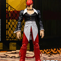 [Preventa Abierta] The King of Fighters '98 Ultimate Match Storm Arena Iori Yagami 1/12 Scale Action Figure 3