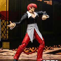 [Preventa Abierta] The King of Fighters '98 Ultimate Match Storm Arena Iori Yagami 1/12 Scale Action Figure 12