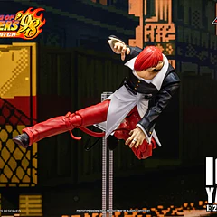 [Preventa Abierta] The King of Fighters '98 Ultimate Match Storm Arena Iori Yagami 1/12 Scale Action Figure 14