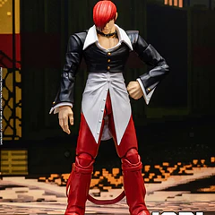 [Preventa Abierta] The King of Fighters '98 Ultimate Match Storm Arena Iori Yagami 1/12 Scale Action Figure 16