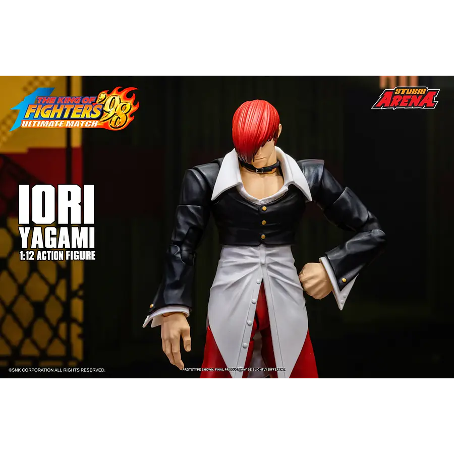 [Preventa Abierta] The King of Fighters '98 Ultimate Match Storm Arena Iori Yagami 1/12 Scale Action Figure 17