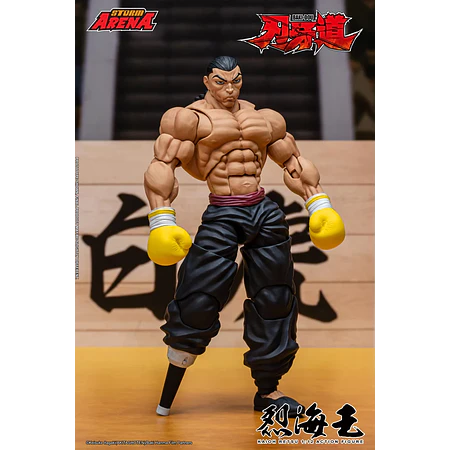 [Preventa Abierta] Baki Hanma: Son of Ogre Storm Arena Kaioh Retsu 1/12 Scale Action Figure