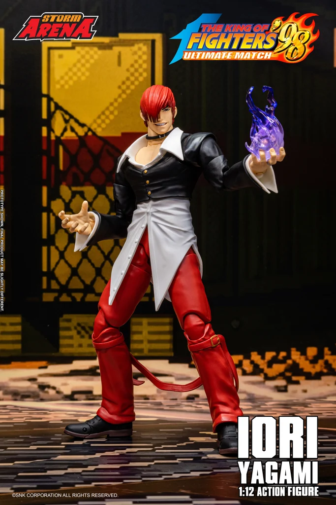 [Preventa Abierta] The King of Fighters '98 Ultimate Match Storm Arena Iori Yagami 1/12 Scale Action Figure