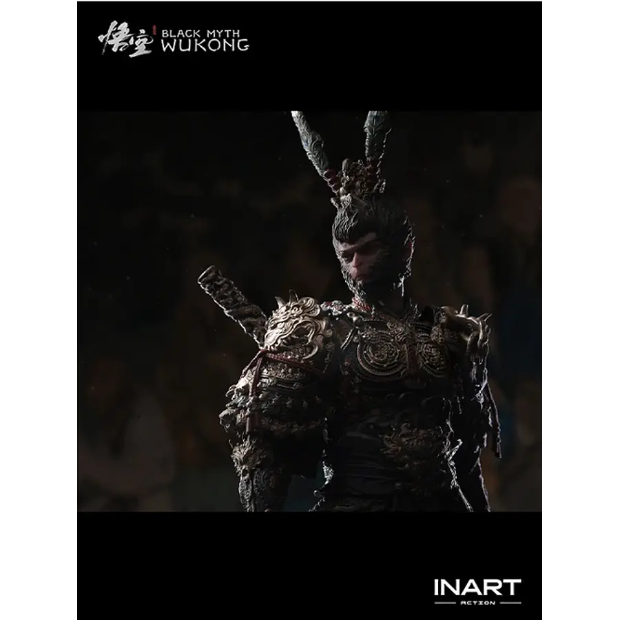 [Preventa Abierta] Black Myth: Wukong 1/12 Action Figure - Great Sage Armor Set 12