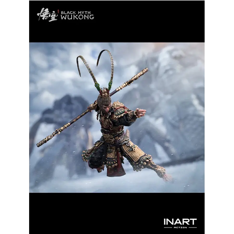 [Preventa Abierta] Black Myth: Wukong 1/12 Action Figure - Great Sage Armor Set 31