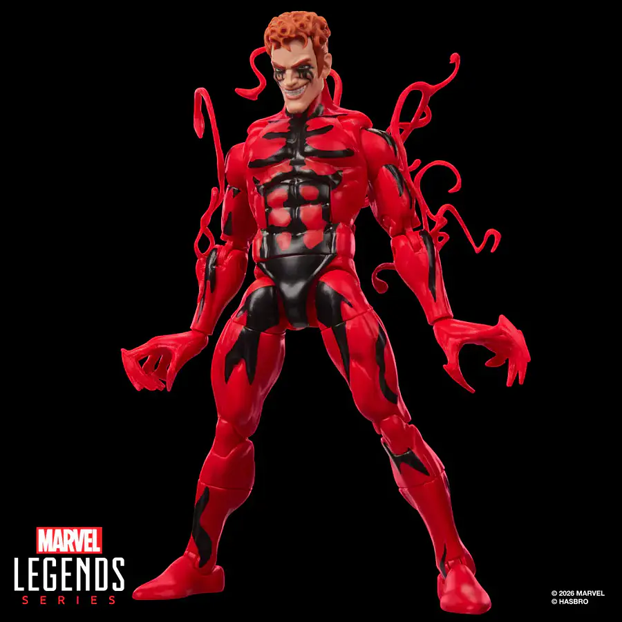 [Preventa Abierta] MARVEL LEGENDS RETRO CARDBACK CARNAGE, MAXIMUM CARNAGE 3