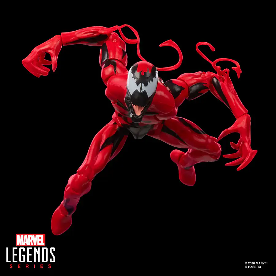 [Preventa Abierta] MARVEL LEGENDS RETRO CARDBACK CARNAGE, MAXIMUM CARNAGE 5