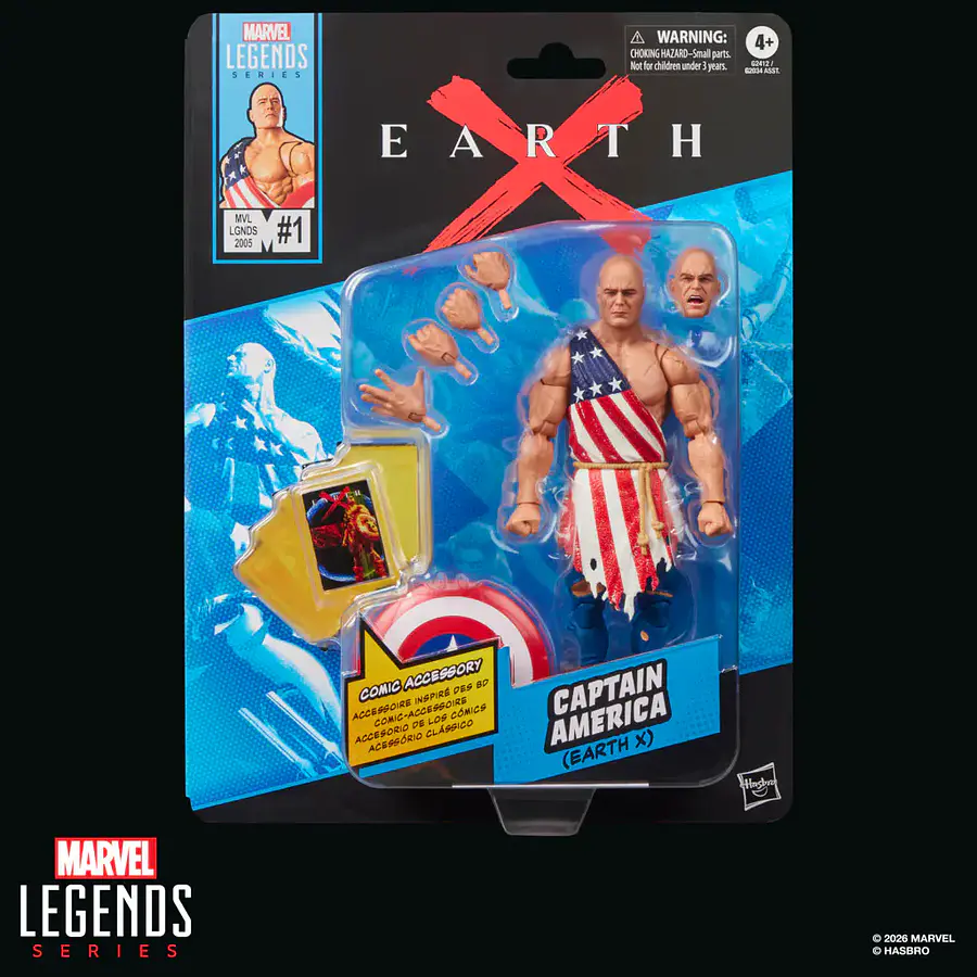 [Preventa Abierta] MARVEL LEGENDS SERIES CAPTAIN AMERICA (EARTH X) 1