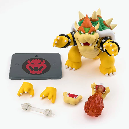 S.H.FIGUARTS BOWSER (SUPER MARIO) (Detalle en caja)