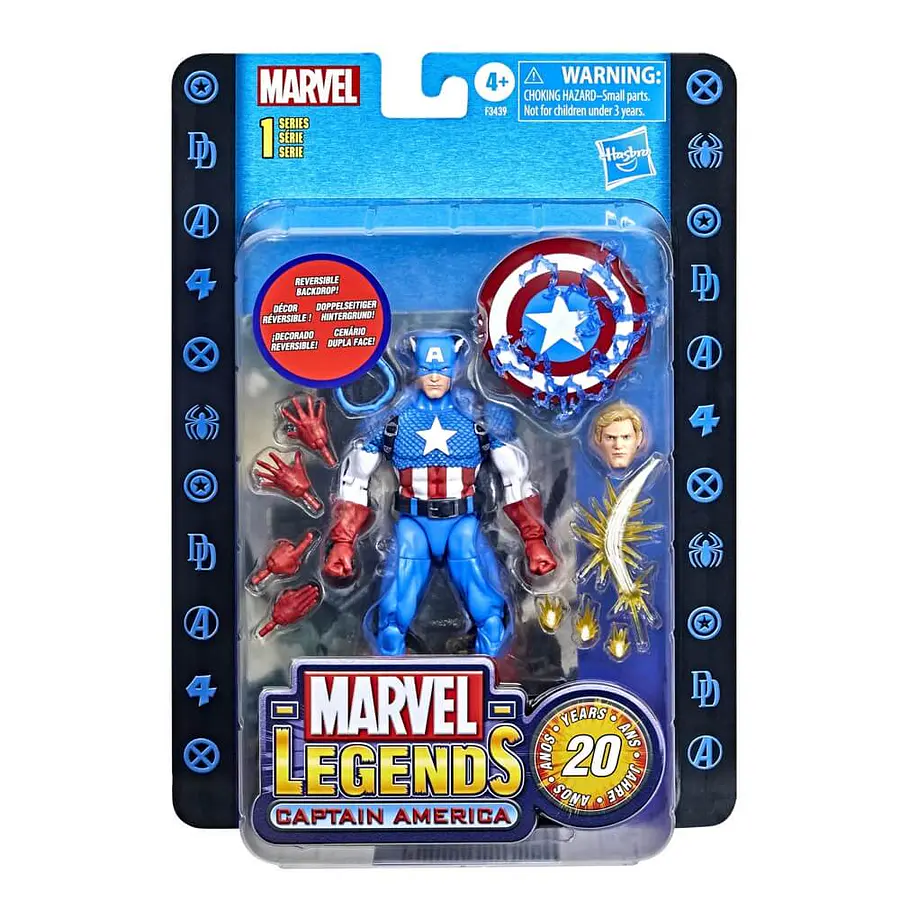 Marvel Legends 20th Anniversary Captain America (Restock) 1