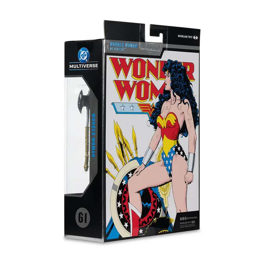 DC McFarlane Collector Edition Wave 15 Wonder Woman 1980s #61 7-Inch Scale Action Figure 9