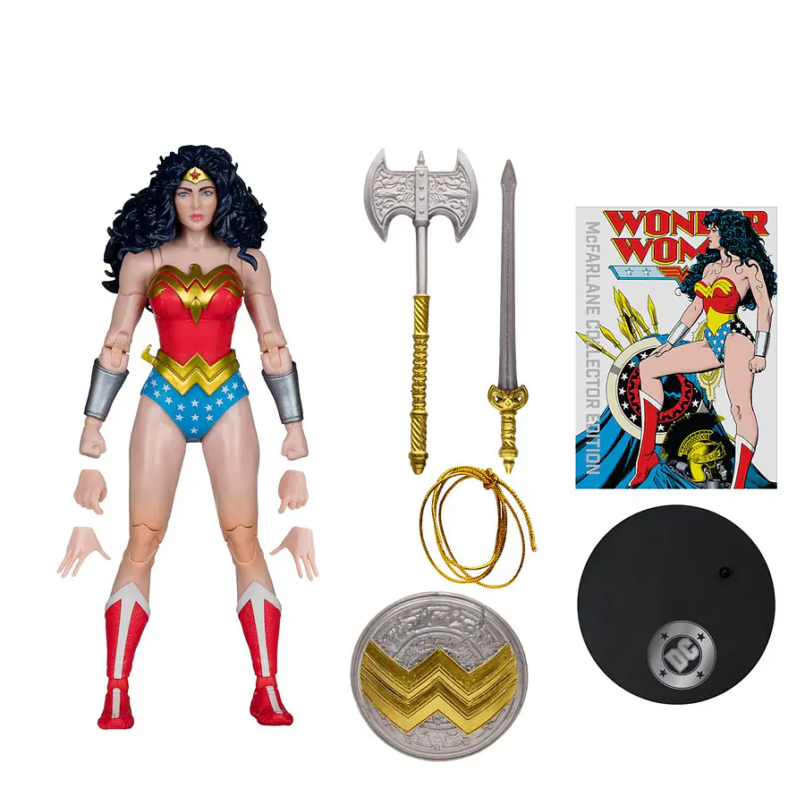 DC McFarlane Collector Edition Wave 15 Wonder Woman 1980s #61 7-Inch Scale Action Figure 2