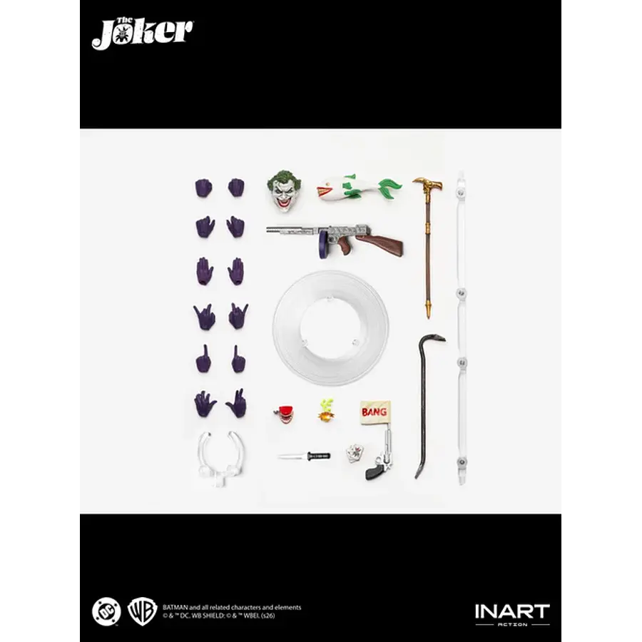 [Preventa Abierta] The Joker Action Figure 1/12 Scale Action Figure 3