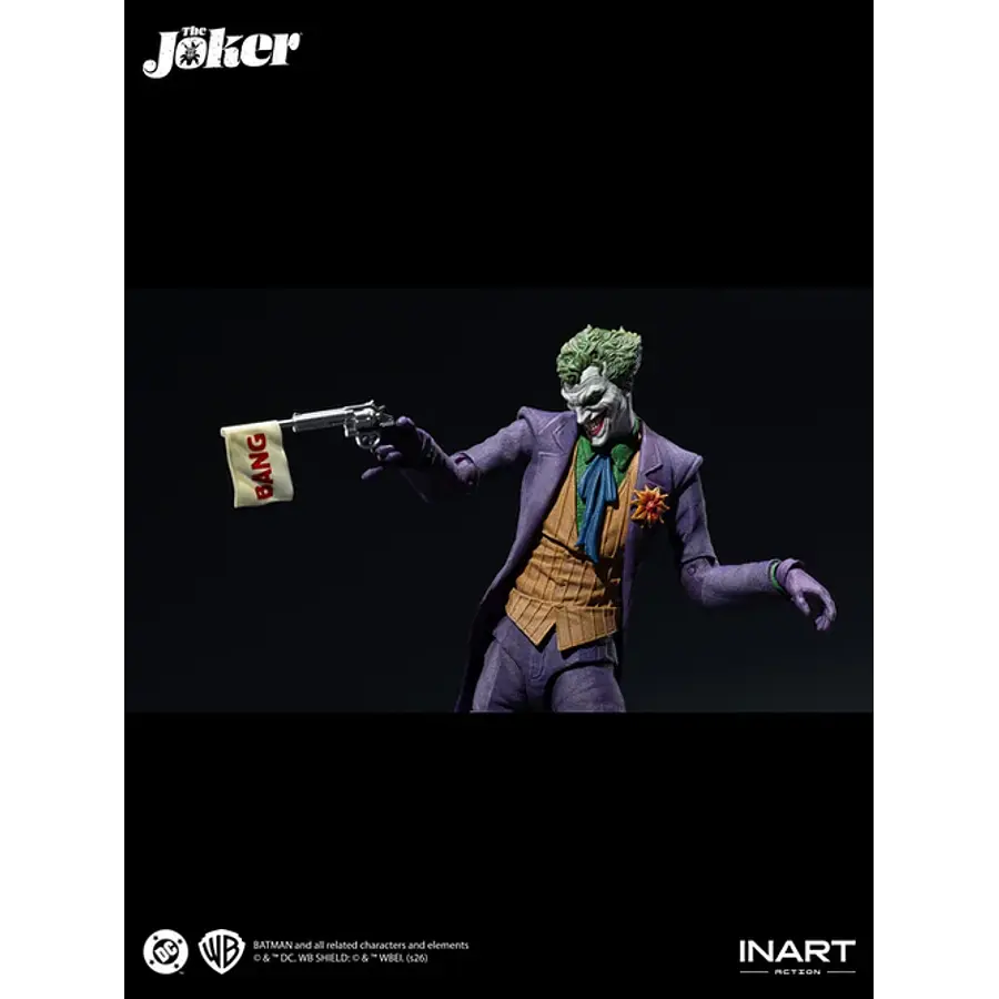 [Preventa Abierta] The Joker Action Figure 1/12 Scale Action Figure 7
