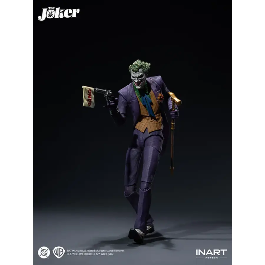 [Preventa Abierta] The Joker Action Figure 1/12 Scale Action Figure 12