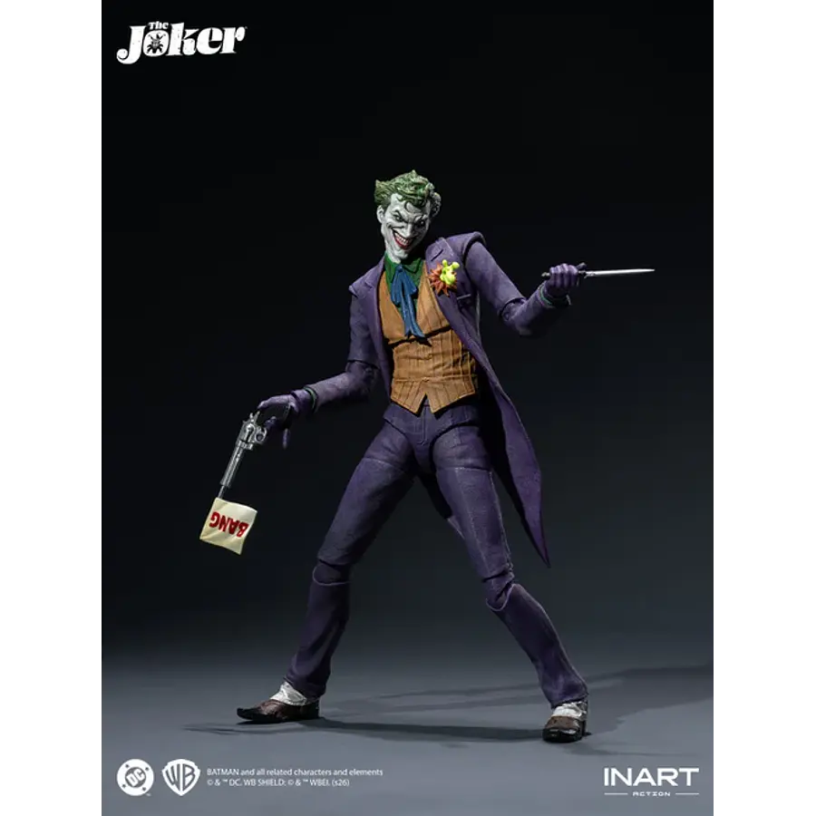[Preventa Abierta] The Joker Action Figure 1/12 Scale Action Figure 16
