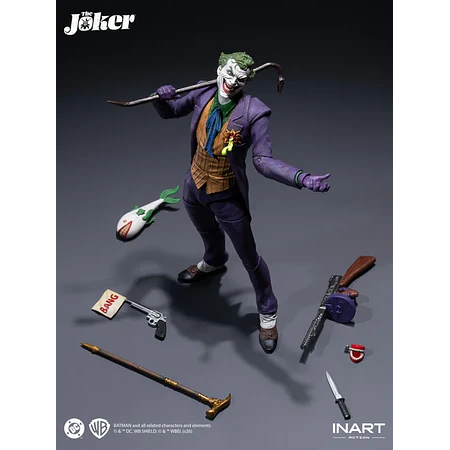 [Preventa Abierta] The Joker Action Figure 1/12 Scale Action Figure