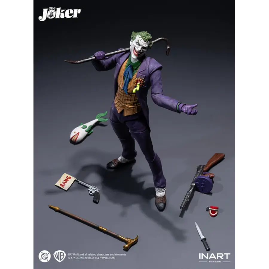 [Preventa Abierta] The Joker Action Figure 1/12 Scale Action Figure 1