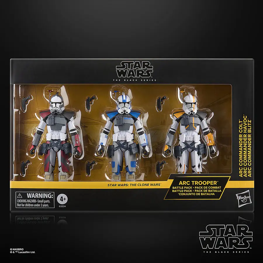Star Wars: The Clone Wars The Black Series ARC Trooper Battle Pack G3334 1