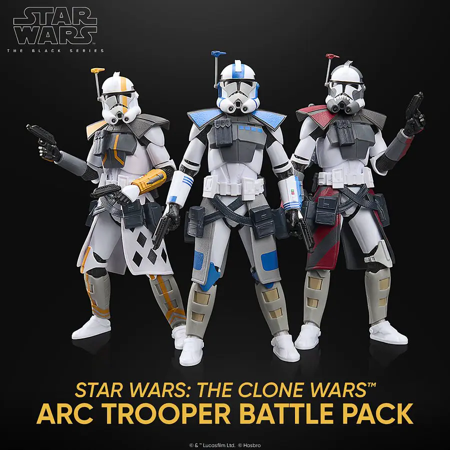 Star Wars: The Clone Wars The Black Series ARC Trooper Battle Pack G3334 9