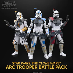 Star Wars: The Clone Wars The Black Series ARC Trooper Battle Pack G3334 9