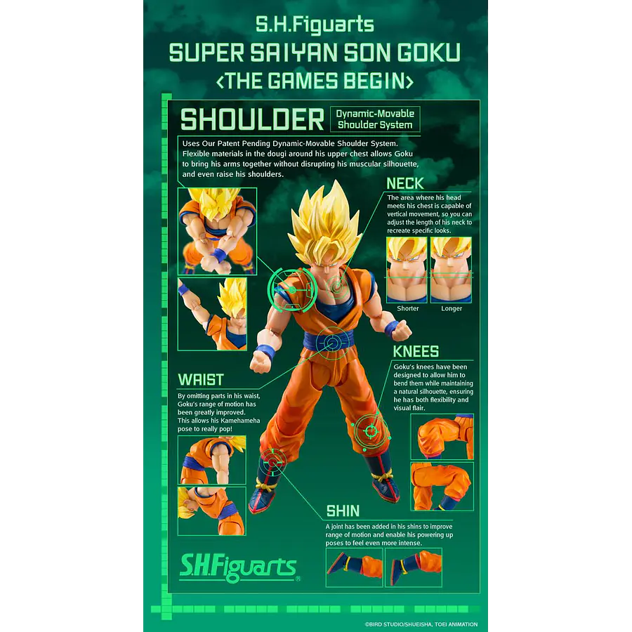 [Preventa Abierta] S.H.FIGUARTS: Dragon Ball Z - Super Saiyan Son Goku (The Game Begin Ver.) Restock 8